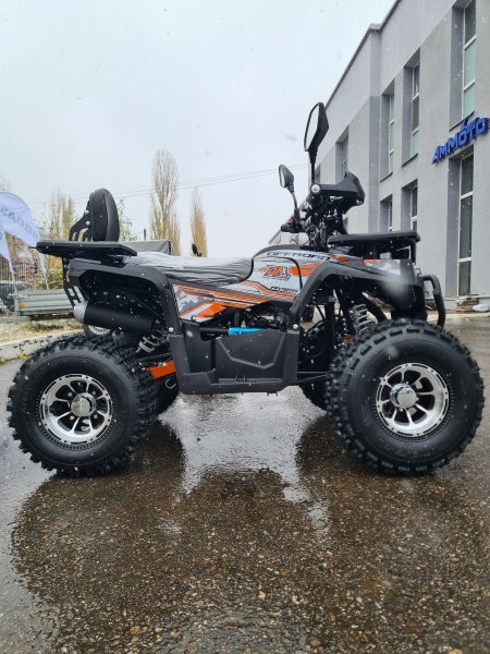 Детский бензиновый квадроцикл Dazzle ATV125 Lux черный