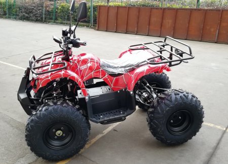 Детский электрический квадроцикл Green Camel Атакама T320 красный паук