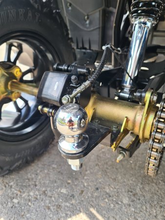 Бензиновый квадроцикл Motax Grizlik 300 красный камуфляж