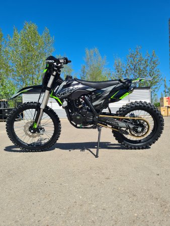 Эндуро кроссовый мотоцикл OXO VENOM 250 зеленый