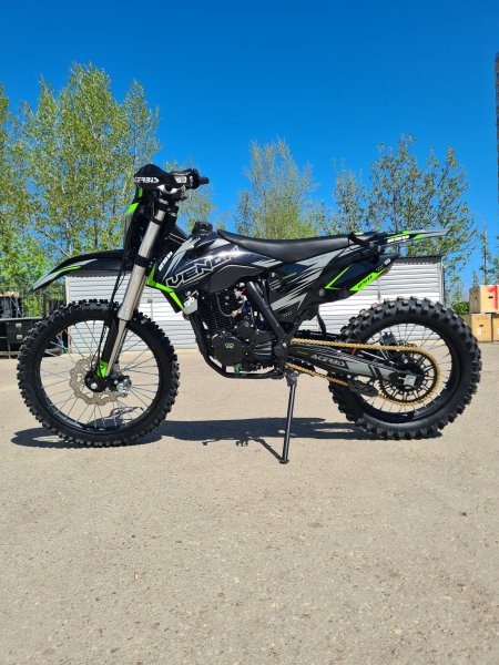 Эндуро кроссовый мотоцикл OXO VENOM 250 зеленый