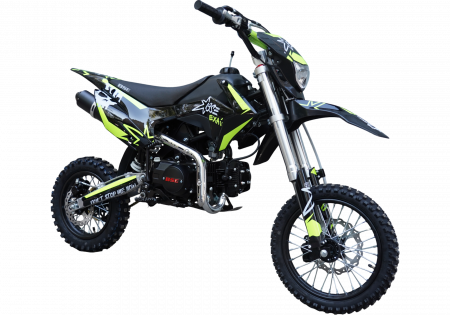 Питбайк BSE EXA 125 SA 17/14 зеленый