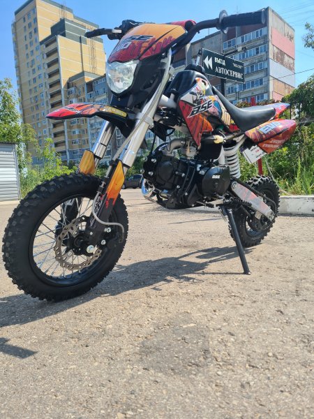 Питбайк BSE EVO 110E Samurai SA - 12/10 samurai