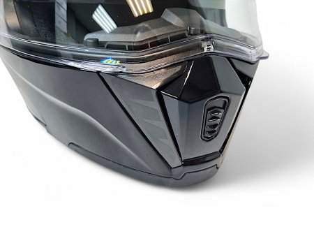 Шлем модуляр Aim JK906 Black Glossy