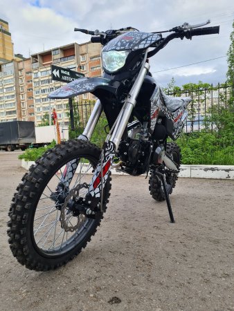 Питбайк BSE EX 125E MAX13 17/14 white red