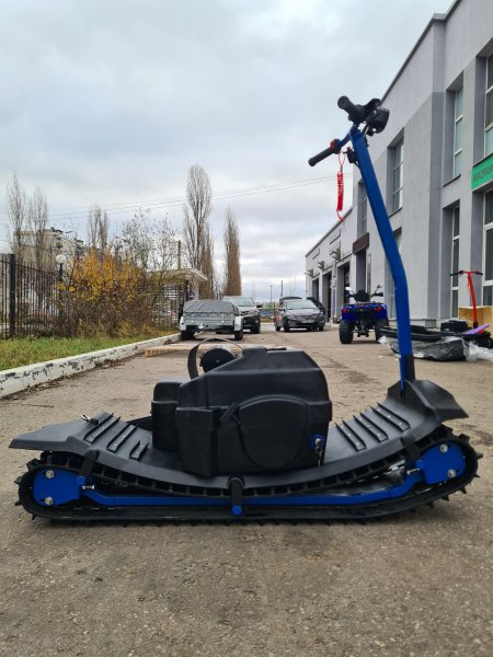 Мотосноуборд Sibmaster Expert синий