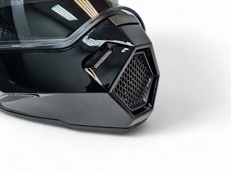 Детский шлем Aim JK802Y Black Glossy