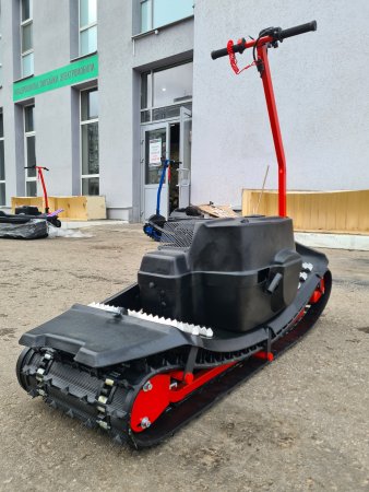 Мотосноуборд Sibmaster Pro + красный