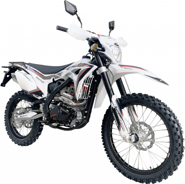 Эндуро кроссовый мотоцикл BSE Z6Y  factory metallic