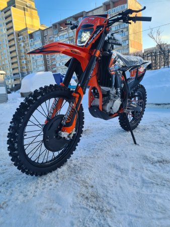 Эндуро кроссовый мотоцикл Progasi Hardcore 450 оранжевый