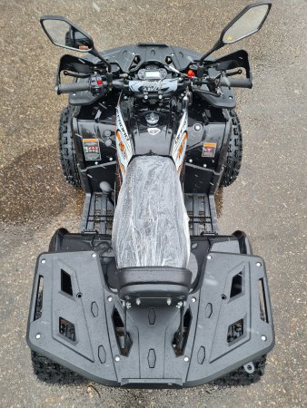 Детский бензиновый квадроцикл Dazzle ATV125 Lux черный