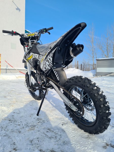 Питбайк BSE EX 125E MAX13 17/14 White Yellow