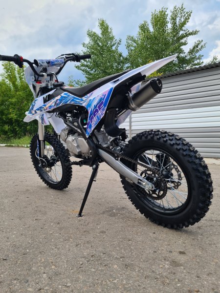 Питбайк SSSR Core 125 EA 17/14  Blue Cat Mask