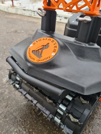Мотосноуборд Sibmaster 4 оранжевый