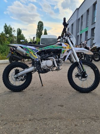 Питбайк SSSR Core 125 SA 17/14 Blue Green Monster