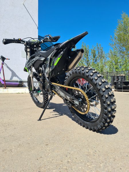 Эндуро кроссовый мотоцикл OXO VENOM 250 зеленый