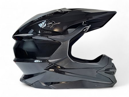 Кроссовый мотошлем AiM JK803 Black Glossy