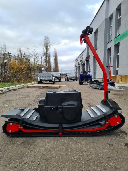 Мотосноуборд Sibmaster Pro + красный