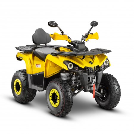 Бензиновый квадроцикл Mikilon Gladiator F200 Lux ПСМ желтый
