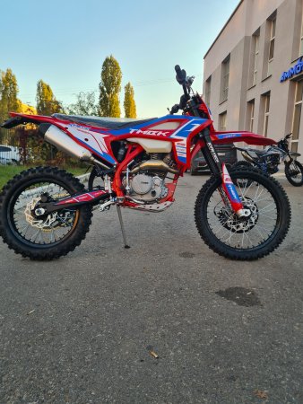 Эндуро кроссовый мотоцикл TMBK Kinetic 300H красный