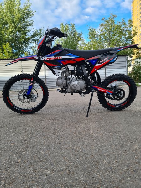 Питбайк Progasi Jumbo 125 - 19/16 red/blue
