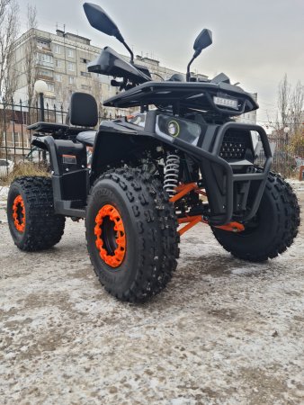Детский бензиновый квадроцикл Dazzle ATV125 черный