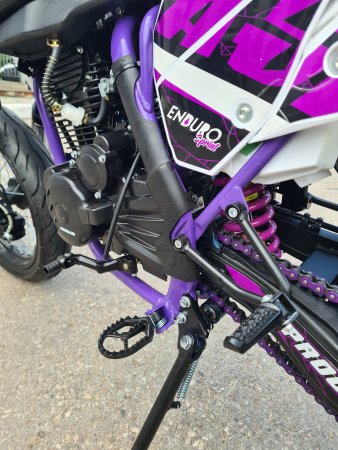 Эндуро кроссовый мотоцикл Progasi Super Max 250SM фиолетовый