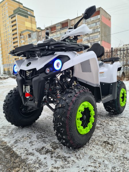 Бензиновый квадроцикл Mikilon Gladiator F200 Lux белый