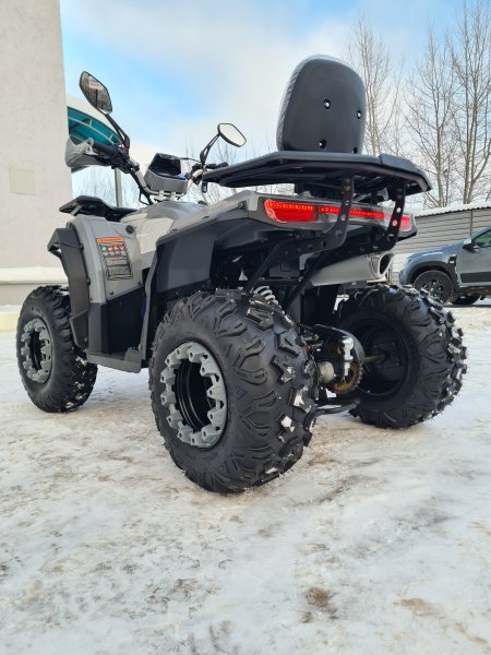Бензиновый квадроцикл Dazzle ATV200 серый