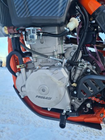 Эндуро кроссовый мотоцикл Progasi Hardcore 450 оранжевый