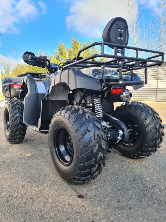 Бензиновый квадроцикл Motax Grizlik 200 Lux зеленый камуфляж