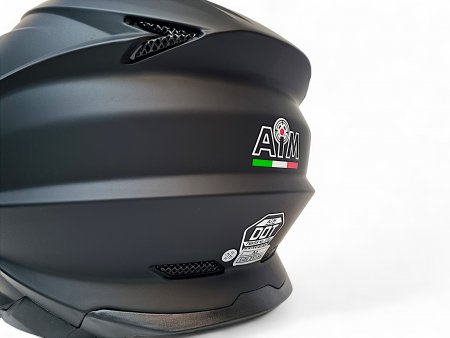Кроссовый мотошлем AiM JK803 Black Matt