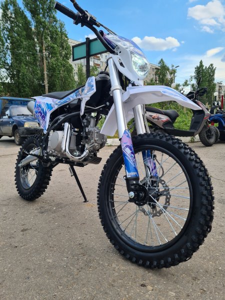 Питбайк SSSR Core 125 EA 17/14  Blue Cat Mask