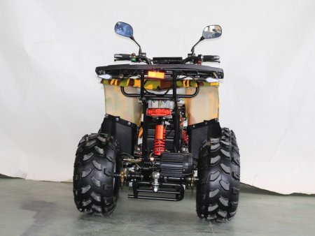 Детский электрический квадроцикл Green Camel Атакама T420 желтый камуфляж