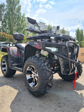 Бензиновый квадроцикл Motax Grizlik 300 красный камуфляж