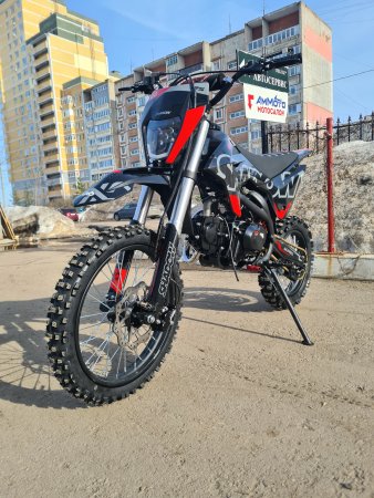 Питбайк OXO Shadow 125 - 17/14 черный