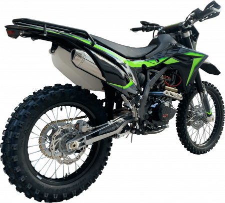 Эндуро кроссовый мотоцикл BSE Z6 (025) neon track