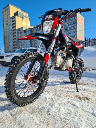 Питбайк SSSR Atom Ion 125 17/14 black orbit