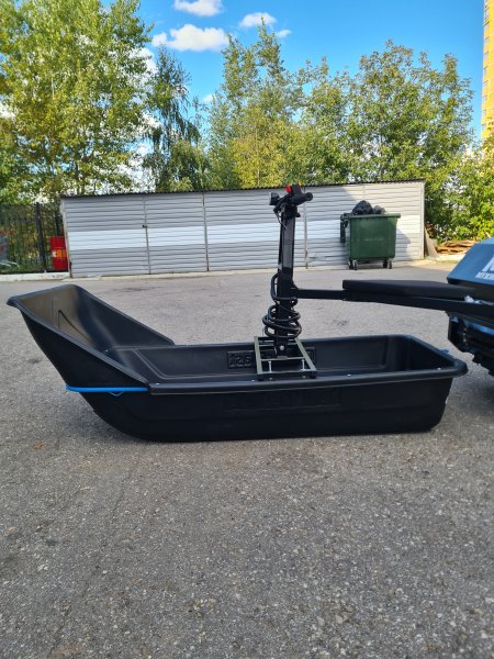 Модуль толкач с санями для мотобуксировщика "Мужик M500"