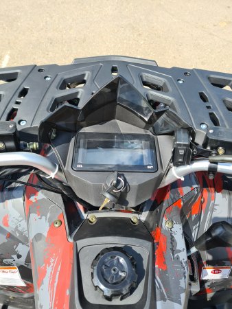 Бензиновый квадроцикл Motax Grizlik 300 красный камуфляж