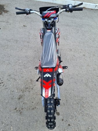 Питбайк BSE PH 125E AK47 17/14 красный