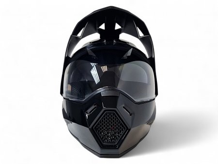 Детский шлем Aim JK802Y Black Glossy