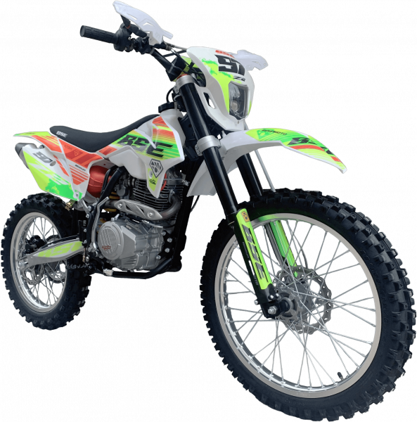 Эндуро кроссовый мотоцикл BSE Z2 19/16 (015) roqvi green