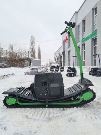 Мотосноуборд Sibmaster Drive зеленый