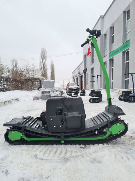 Мотосноуборд Sibmaster Drive зеленый