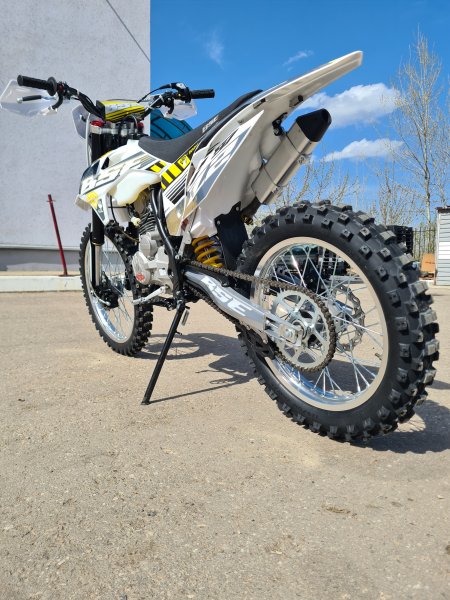 Эндуро кроссовый мотоцикл BSE Z2 21/18 (015) roqvi yellow