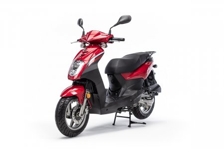 Скутер SYM Orbit 50 красный