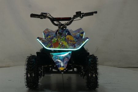 Детский электрический квадроцикл Тесла Киберквад ATV-2E 36V1000W мульти