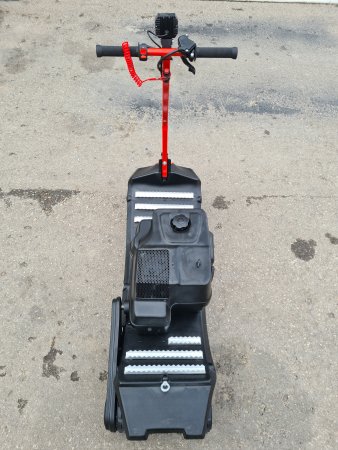 Мотосноуборд Sibmaster Pro + красный