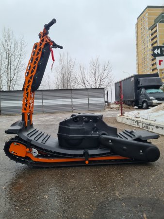 Мотосноуборд Sibmaster 4 оранжевый